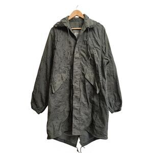 Vintage Gorpcore Streetwear US Army Military Night Desert Camo Fishtail Parka S